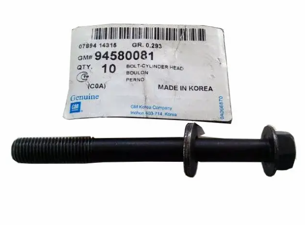 Болт ГБЦ GM 94580081, Прокладки и болты ГБЦ, General Motors для Chevrolet Aveo, Kalos